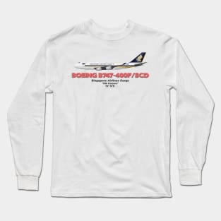 Boeing B747-400F/SCD - Singapore Airlines Cargo "Old Colours" Long Sleeve T-Shirt